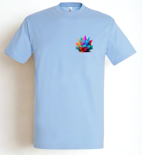 T-Shirt personnalisé Logo Coeur